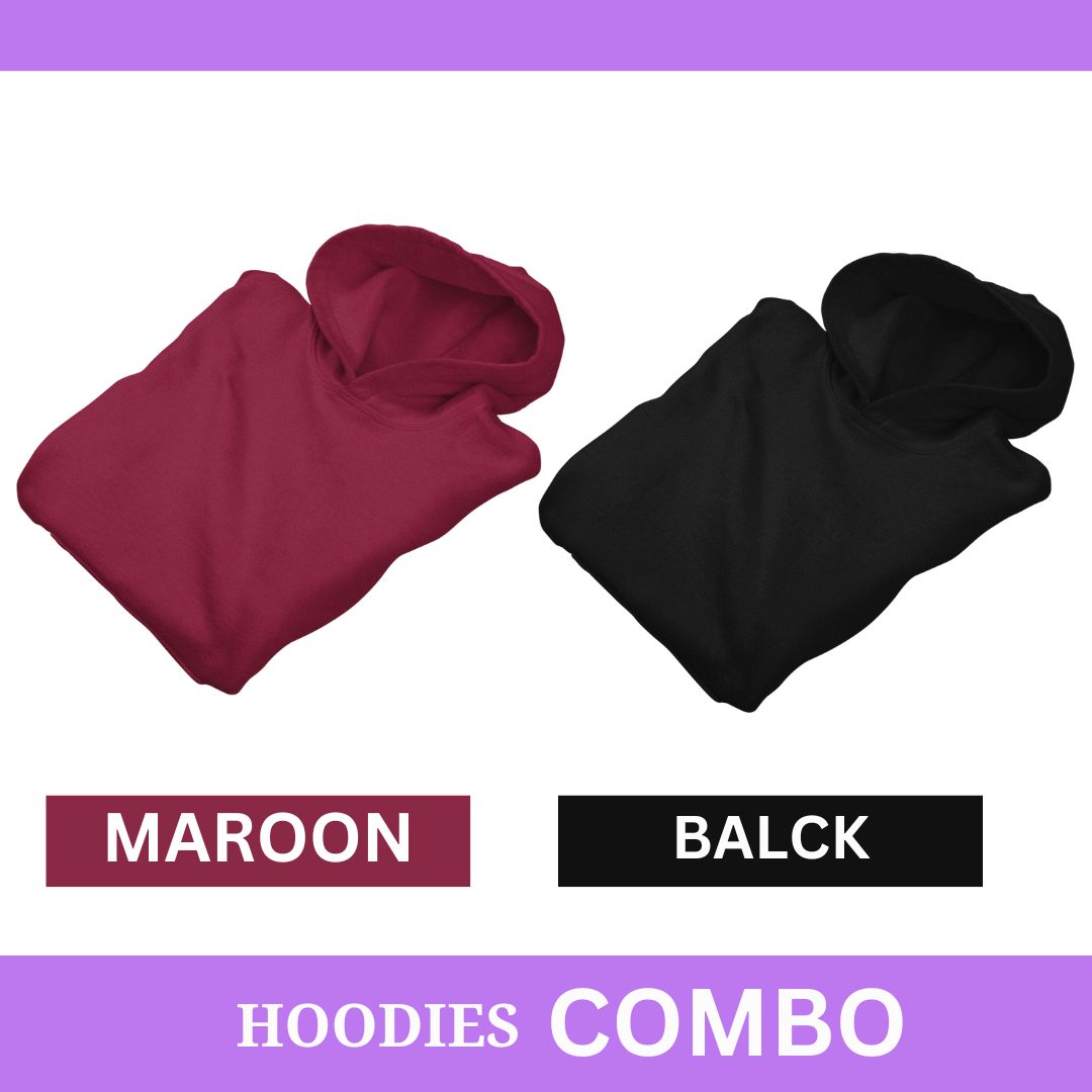 Mens Hoodie Combo (Pack Of 2)