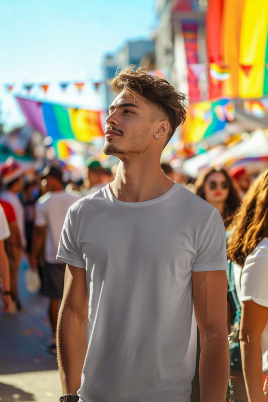 Steel Grey Solid T-shirt