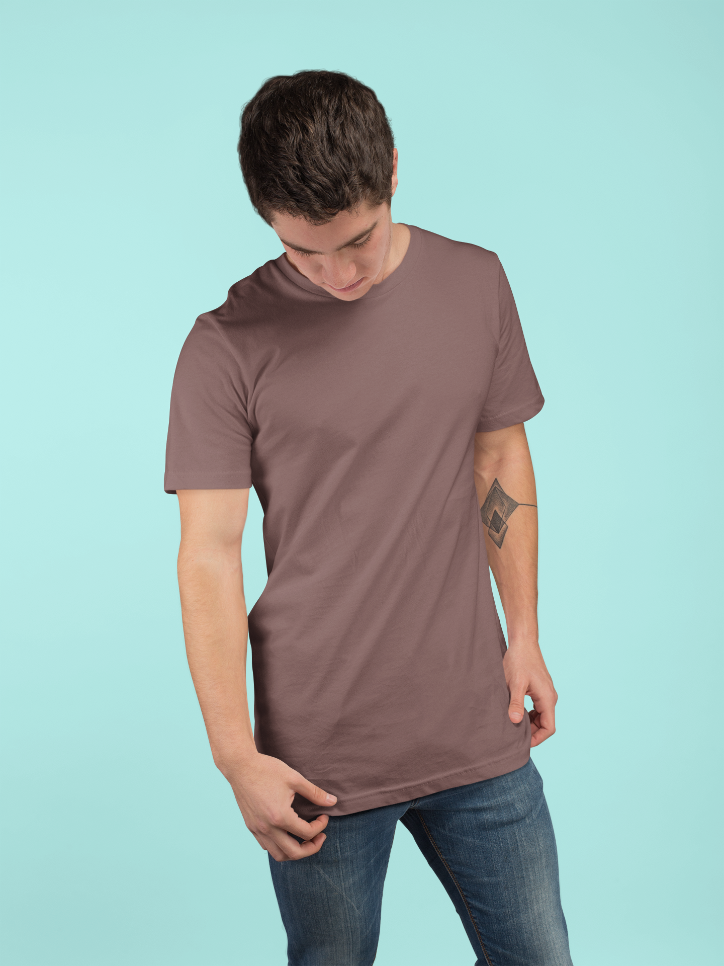 Coffee Solid T-shirt